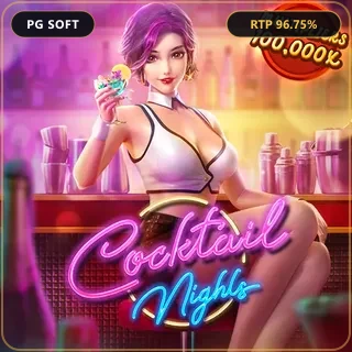 Cocktail Nights by PG Soft with 96.75% return rate